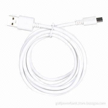 1.5m Sync Data Transmission and Charging Cable with Micro USB Connector, White Color